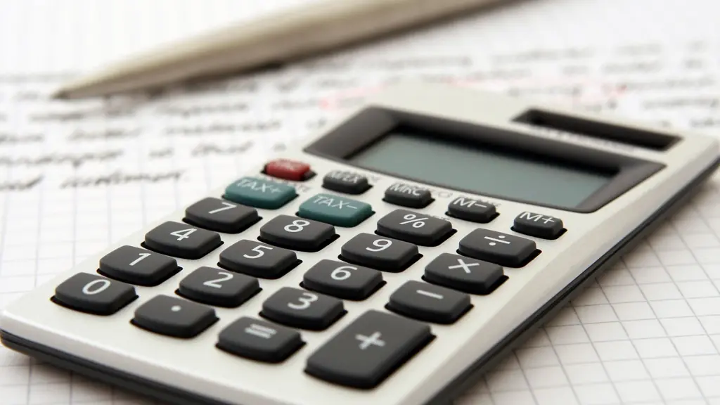 Calculator on handwritten figures